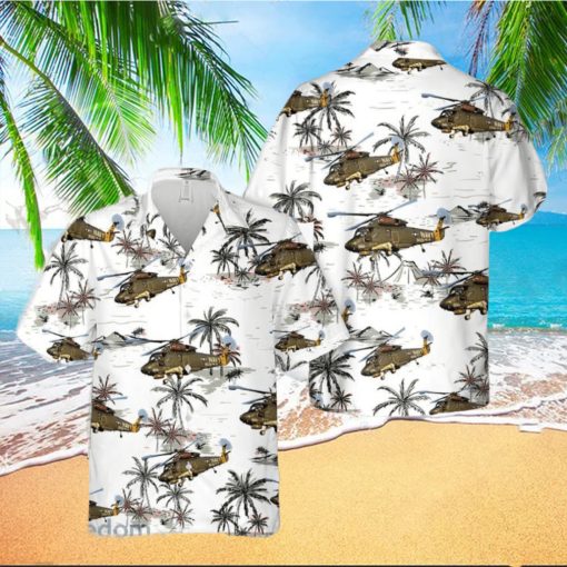 Kaman SH 2 Seasprite Hawaiian Shirt Tropical Beach