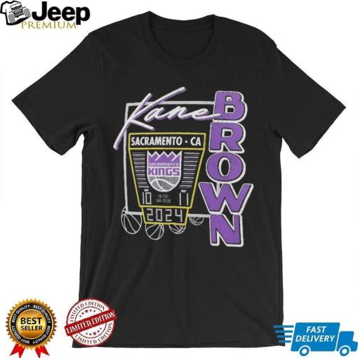 Kane Brown x Sacramento Kings In The Air Tour 2024 shirt