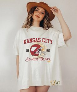 Kansas City 1960 Super Bowl LVII Helmet Shirt