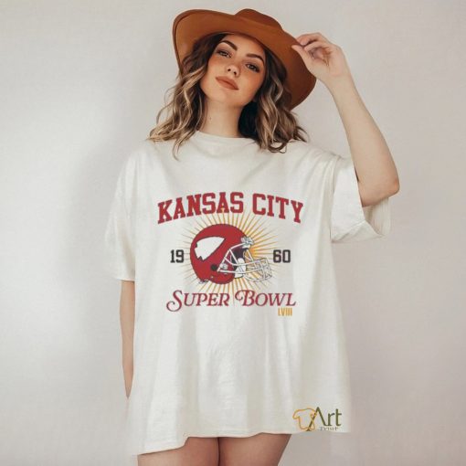 Kansas City 1960 Super Bowl LVII Helmet Shirt