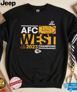 Kansas City Chiefs 2023 AFC West Division Champions shirt