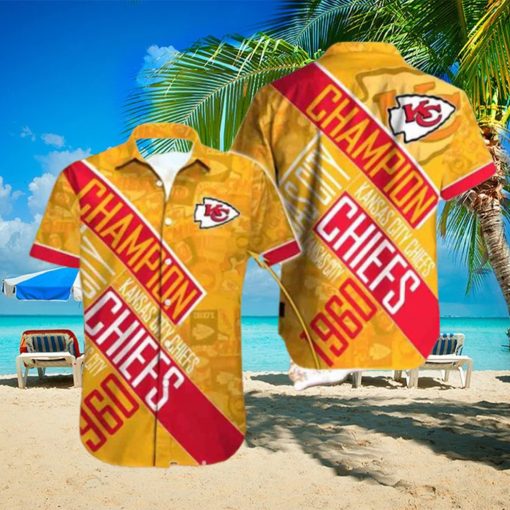 Kansas City Chiefs 2024 Super Bowl Bound Champions Fan Gifts Hawaiian Shirt