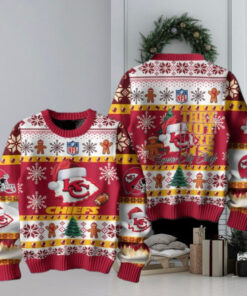 Kansas City Chiefs 2024 They Not Like Us Chiefs Christmas Ugly Sweater