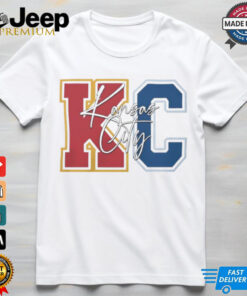 Kansas City Chiefs And Kansas City Royals KC logo shirt