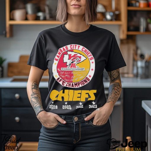 Kansas City Chiefs Championship Afc Champions 2019 2020 2022 2023 Shirt