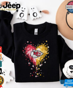 Kansas City Chiefs Crystal Heart Shirt