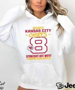 Kansas City Chiefs Eight Time Afc West Division Champions T Shirt