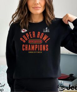 Kansas City Chiefs Fanatics Branded Super Bowl LVIII Champions Under The Lights T Shirt