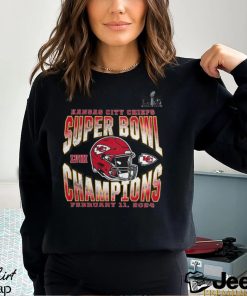 Kansas City Chiefs Fanatics Branded Women's Super Bowl LVIII Champions Own the Moment T Shirt