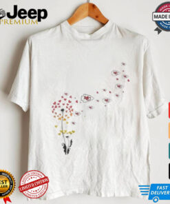 Kansas City Chiefs Floral Dandelion Shirt