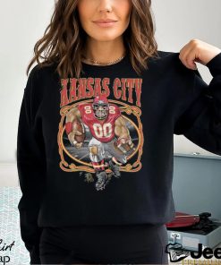 Kansas City Chiefs Football Player Mascot T Shirt