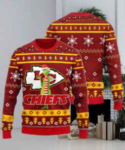 Kansas City Chiefs Funny Grinch NFL Ugly Christmas Sweater