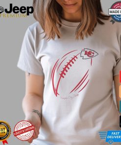 Kansas City Chiefs G III 4Her by Carl Banks Subtle Football Fitted T Shirt