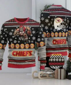 Kansas City Chiefs Game Day Holiday Ugly Christmas Sweater