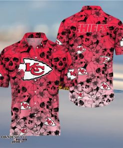 Kansas City Chiefs Hawaiian Season Aloha New Fashion Full Printed Shirt