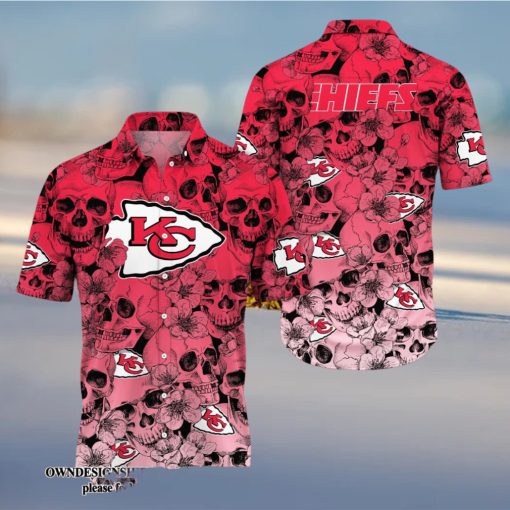 Kansas City Chiefs Hawaiian Season Aloha New Fashion Full Printed Shirt