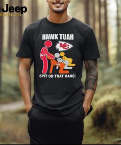 Kansas City Chiefs Hawk Tuah Spit On That Thang Football Fan T Shirt