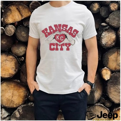 Kansas City Chiefs Heart Hands T Shirt