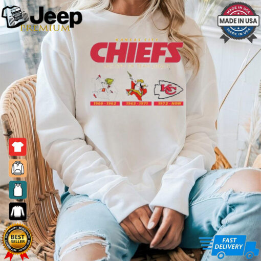 Kansas City Chiefs History Of Team Logos Shirt