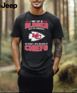 Kansas City Chiefs I May Live In Alaska But I Belongs To Chiefs T Shirt