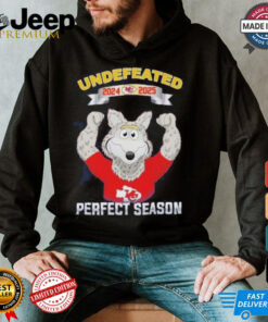 Kansas City Chiefs Kc Wolf Undefeated Preseason 2024 2025 Shirt