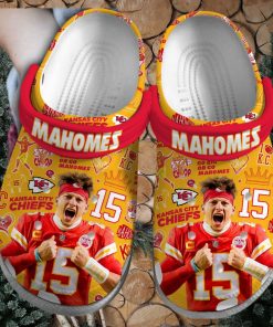 Kansas City Chiefs Mahomes NFL Sport Crocs Crocband Clogs Shoes Comfortable For Men Women and Kids – Footwearelite Exclusive