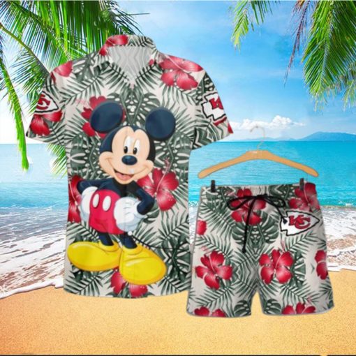 Kansas City Chiefs Mickey Hawaiian Shirt