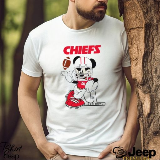 Kansas City Chiefs Mickey Mouse Super Bowl shirt