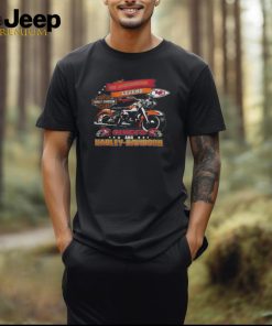 Kansas City Chiefs Motor Harley Davidson an American Legend Chiefs and Harley Davidson T Shirt