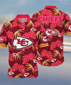 Kansas City Chiefs NFL Flower Summer Football Full Printed Classic Hawaiian Shirt