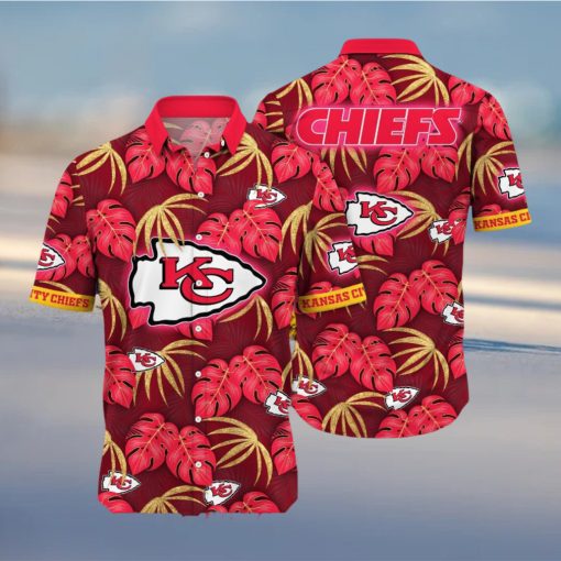 Kansas City Chiefs NFL Flower Summer Football Full Printed Classic Hawaiian Shirt