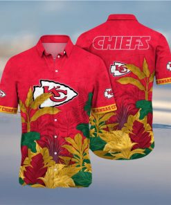 Kansas City Chiefs NFL Flower Summer Football Full Printed Unisex Hawaiian Shirt