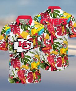 Kansas City Chiefs NFL Flower Summer Football Full Printing Hawaiian Shirt