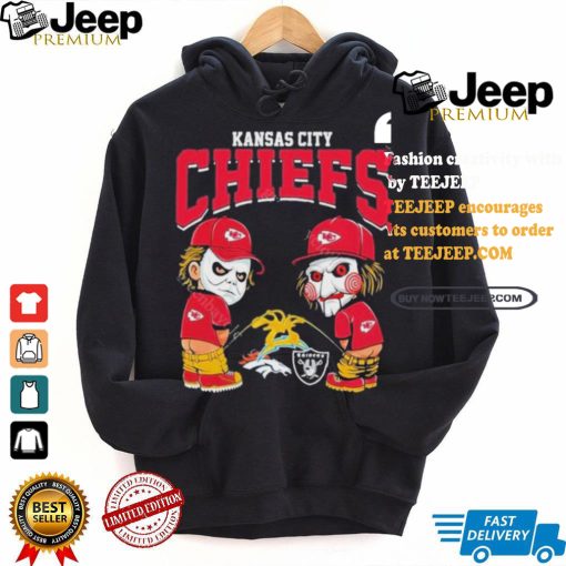 Kansas City Chiefs NFL Halloween Peeing Funny Shirt