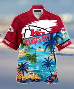 Kansas City Chiefs NFL Personalized Hawaiian Shirt Beach Shorts