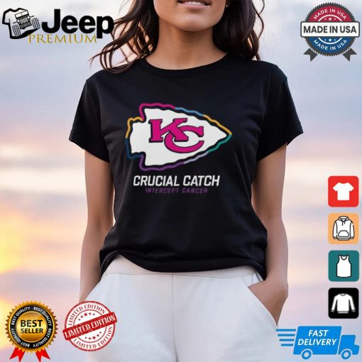 Kansas City Chiefs Nike Black 2024 NFL Crucial Catch T Shirt