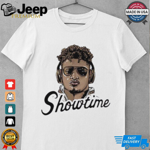 Kansas City Chiefs Patrick Mahomes Showtime caricature shirt