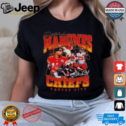 Kansas City Chiefs Patrick Mahomes Vintage Bootleg Shirt