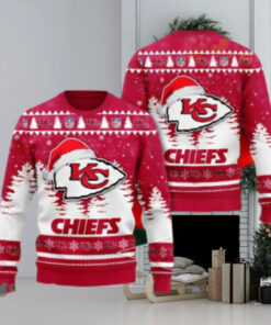 Kansas City Chiefs Santa Spirit Ugly Christmas Sweater