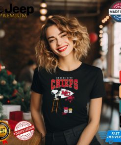 Kansas City Chiefs Snoopy Painting Shirt