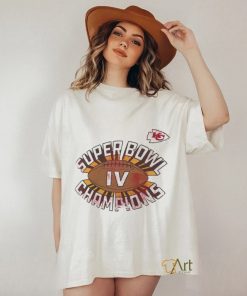 Kansas City Chiefs Super Bowl IV Champions shirt