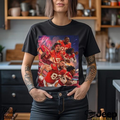 Kansas City Chiefs The Kingdom Awaits NFL Wild Card Weekend Season 2023 Unisex T Shirt