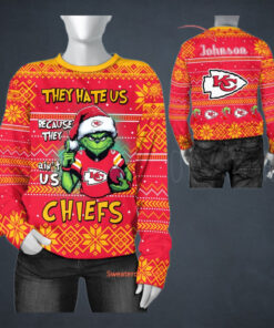 Kansas City Chiefs They Hate Us Because They Ain’t US Sweater