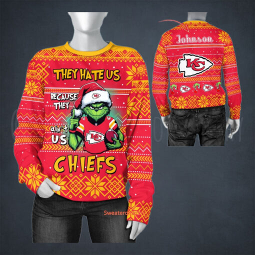 Kansas City Chiefs They Hate Us Because They Ain’t US Sweater