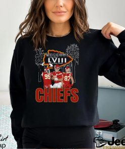 Kansas City Chiefs Welcome to Super Bowl LVIII Las Vegas Nevada 2024 Shirt