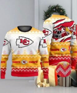 Kansas City Chiefs Winter Warmth Ugly Christmas Sweater