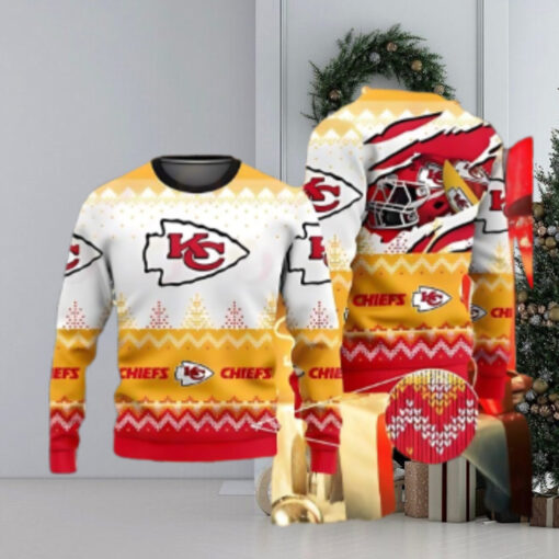 Kansas City Chiefs Winter Warmth Ugly Christmas Sweater