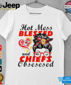 Kansas City Chiefs hoy mess blessed and Chiefs obsessed shirt