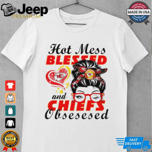 Kansas City Chiefs hoy mess blessed and Chiefs obsessed shirt