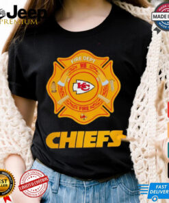 Kansas City Chiefs shirt Firefighter Appreciation logo
